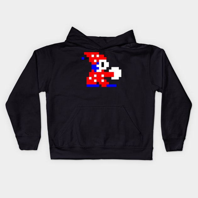 Mr. Do! Kids Hoodie by thepixelcloud